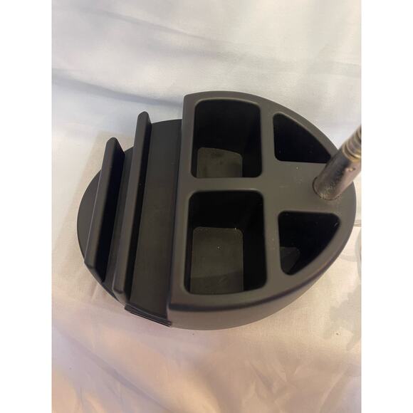 Desk Lamp with pencil holder-Black-flexible - Picture 3 of 6
